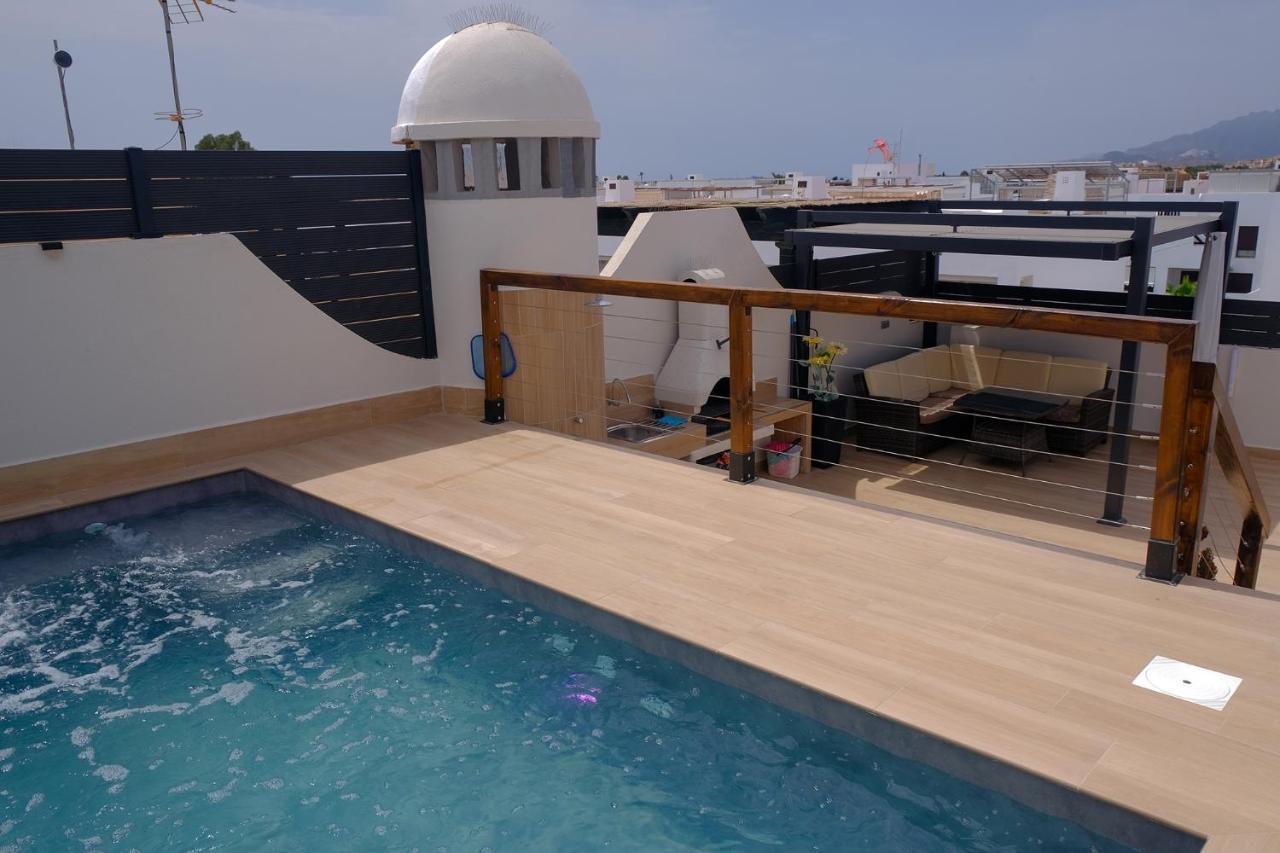 Ático con piscina privada a 150m de la playa Apartamento Vera Exterior foto