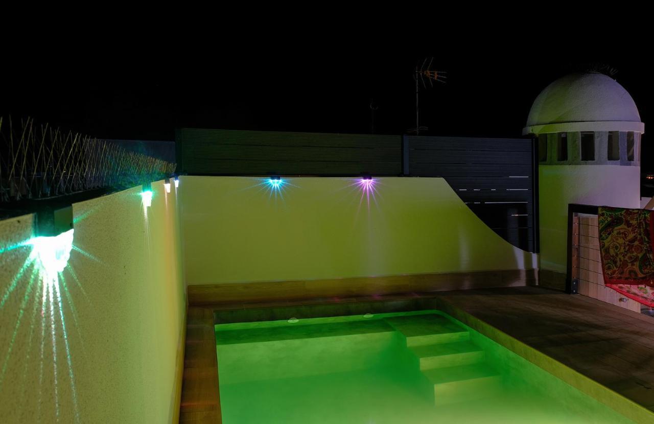 Ático con piscina privada a 150m de la playa Apartamento Vera Exterior foto